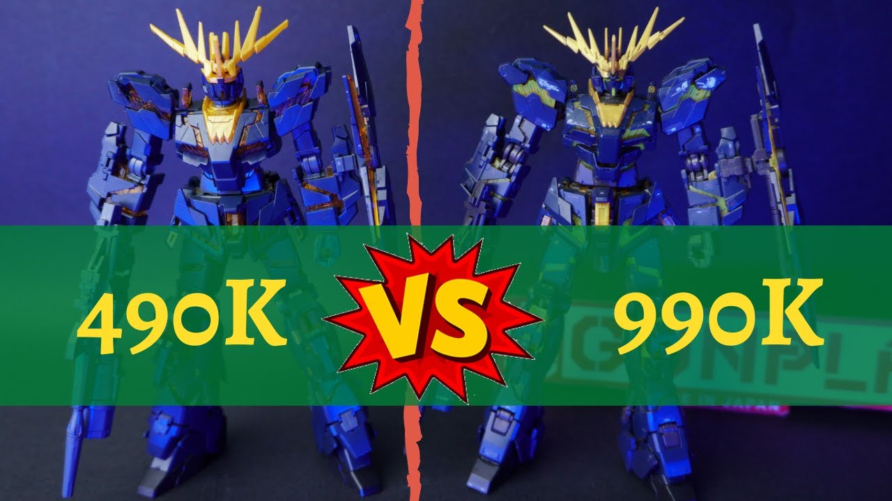 So sánh mô hình HG và RG Unicorn Gundam 02 Banshee Norn, đắt xắt ra miếng? nShop - Game & Gunpla