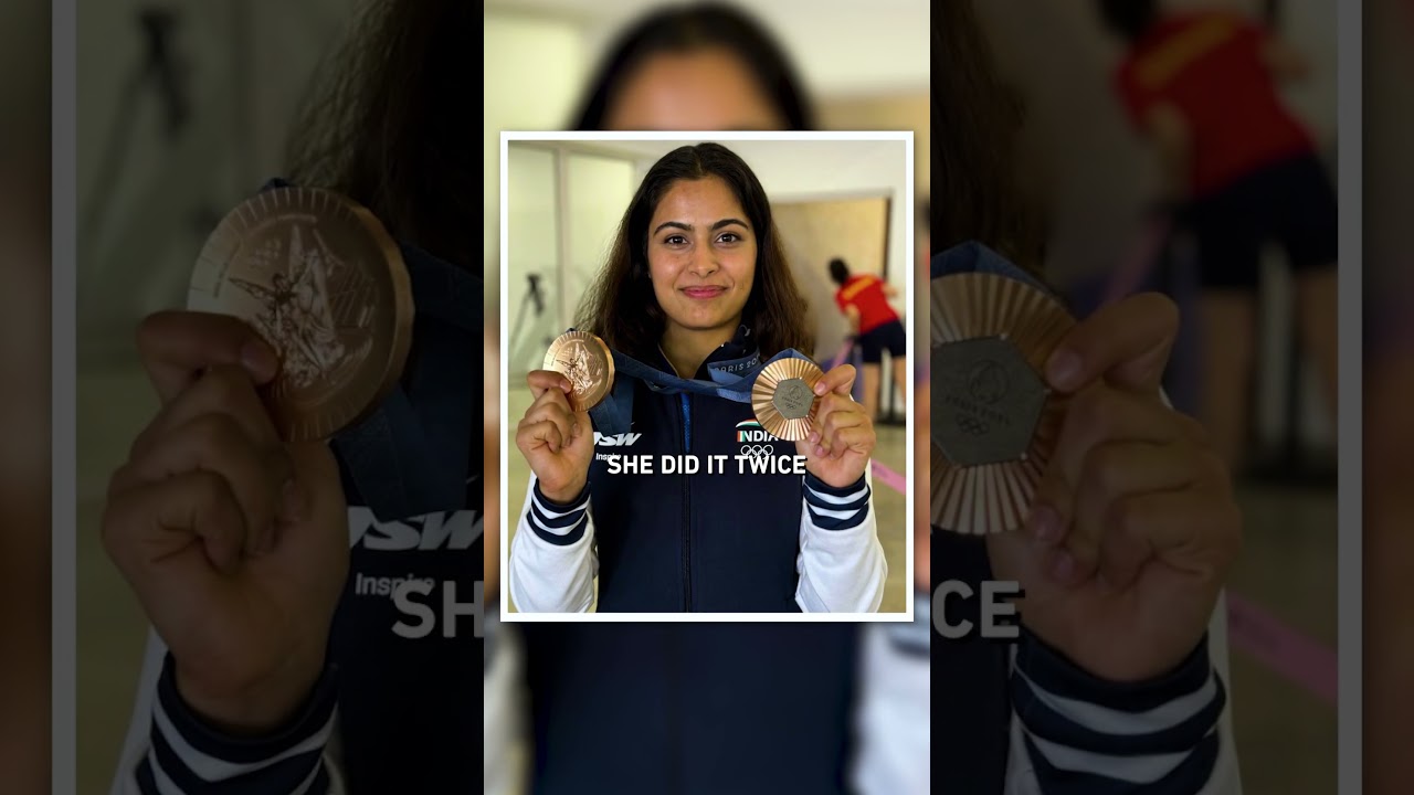 Manu Bhaker - the history maker for India in Paris Olympics 2024 | RFYS