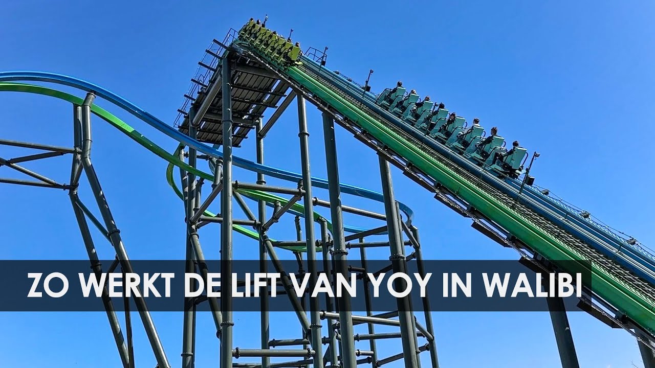Speciaal systeem zorgt dat treinen (bijna) altijd gelijk gaan bij Walibi-achtbaan YoY