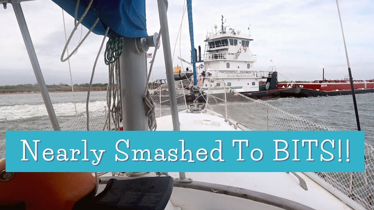 Traveling on ICW Gets Scary! | Texas to Florida on Sailboat | ep 232