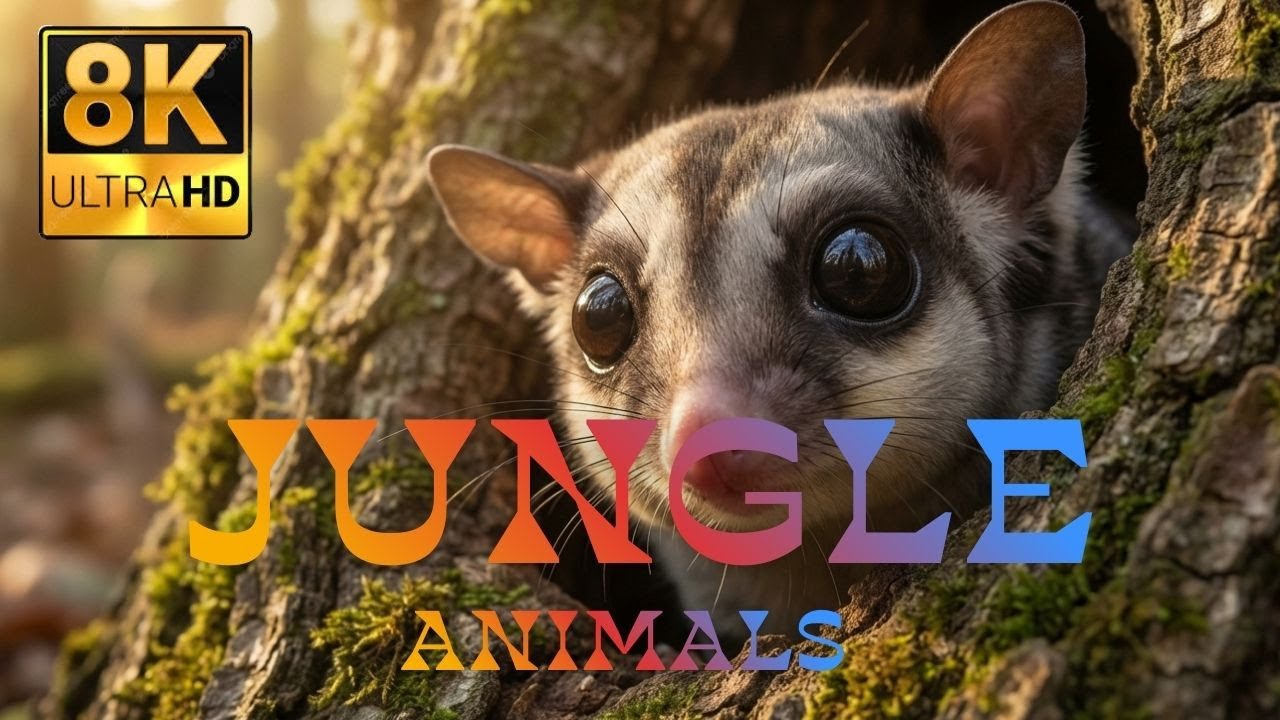 8K Wildlife Experience – Wild Animals in Their Natural Habitat