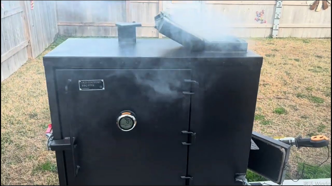 100% Wire-Free Automation Setup on Old Country Gravity Fed Smoker | ProTemp S1