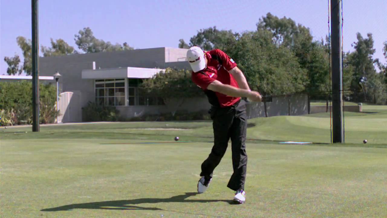 Sports Science: Padraig Harrington takes on Happy Gilmore