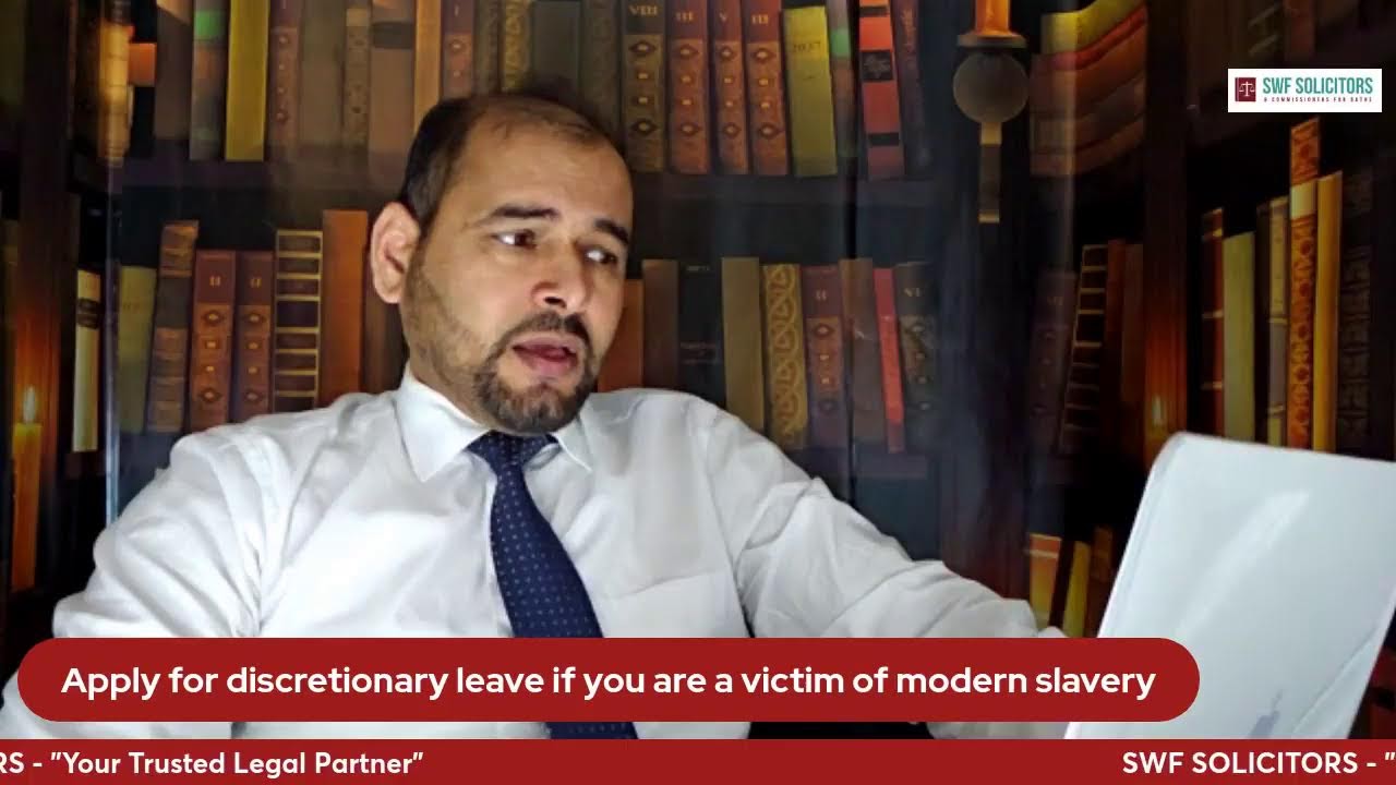 Visa as a victims of modern slavery