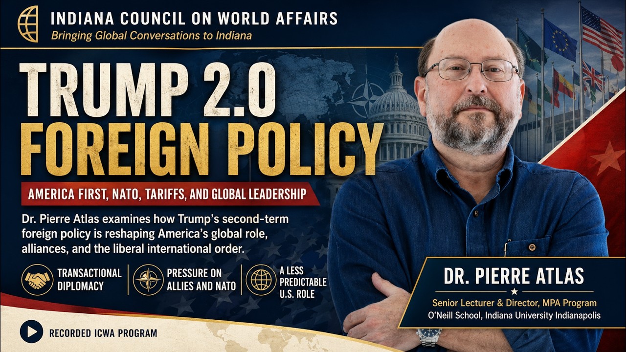 Great Decisions U.S. Foreign Affairs with Professor Pierre Atlas
