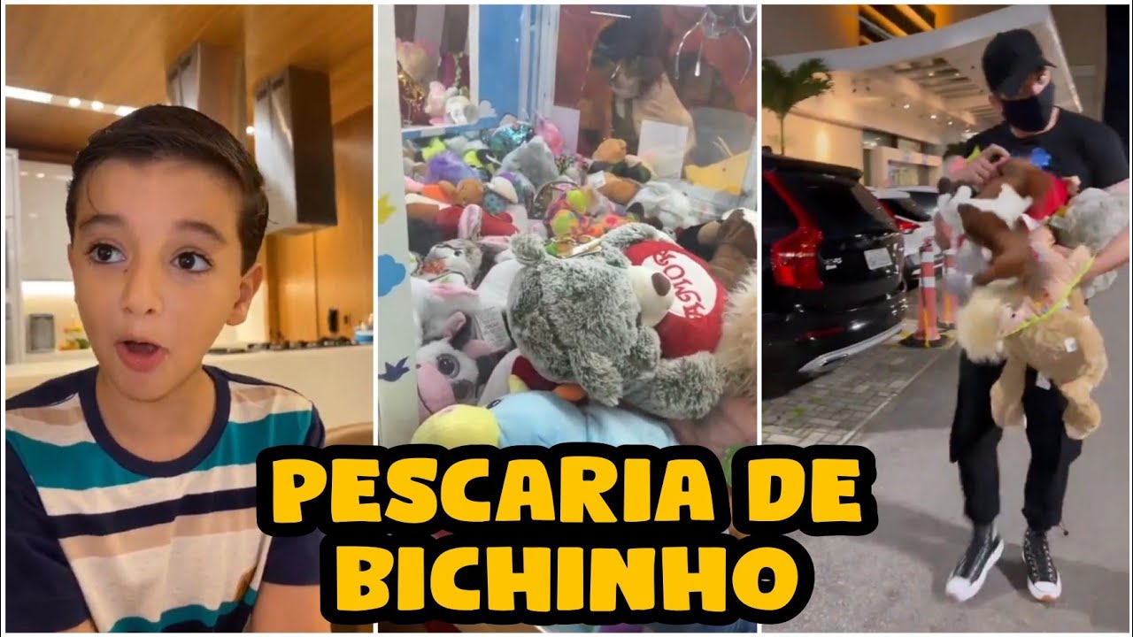 Carlinhos Maia leva Arthuzinho ao shopping