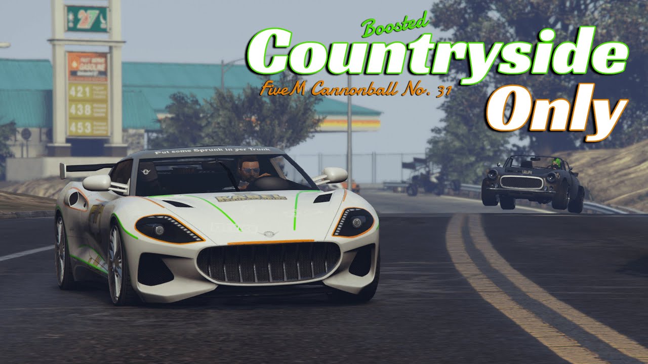 A Countryside Cannonball - FiveM Cannonball №31