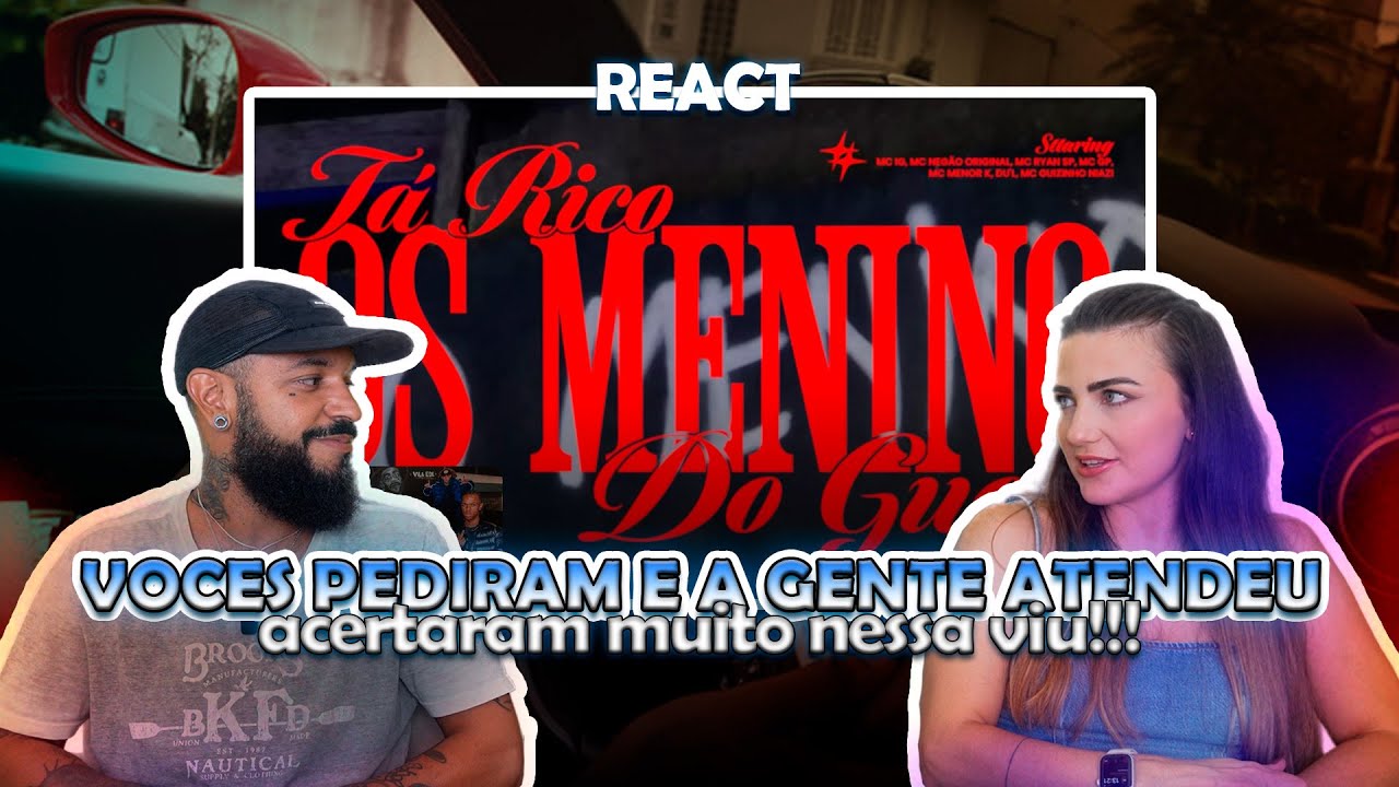 Tá Rico Os Menino do Gueto | NA ATIVIDADE REACT #871