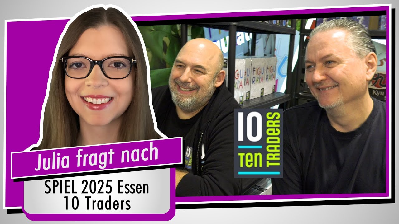 SPIEL 2025 - 10 TRADERS - Michael Palm & Stefan Will - Spiel doch mal!