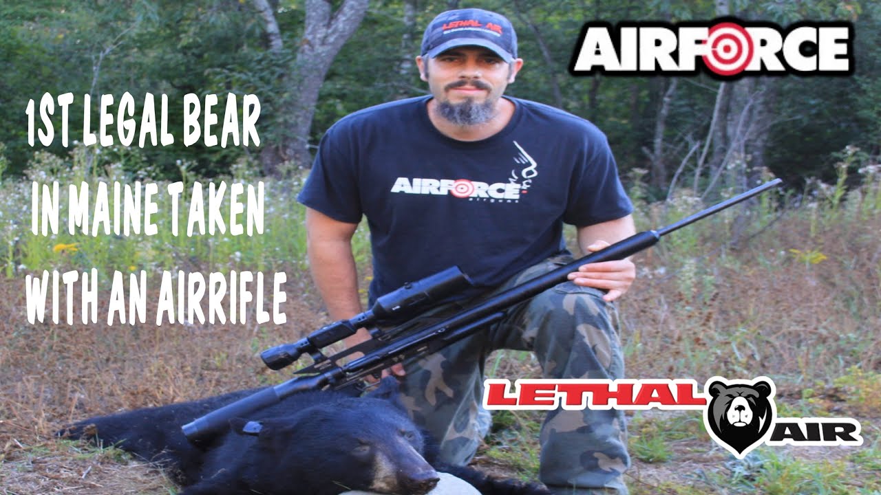 Maine Bear Bigbore Airgun Hunt with Lethal Air