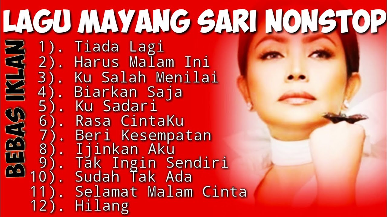 MAYANG SARI, MUSIK PENGANTAR TIDUR || LAGU NOSTALGIA