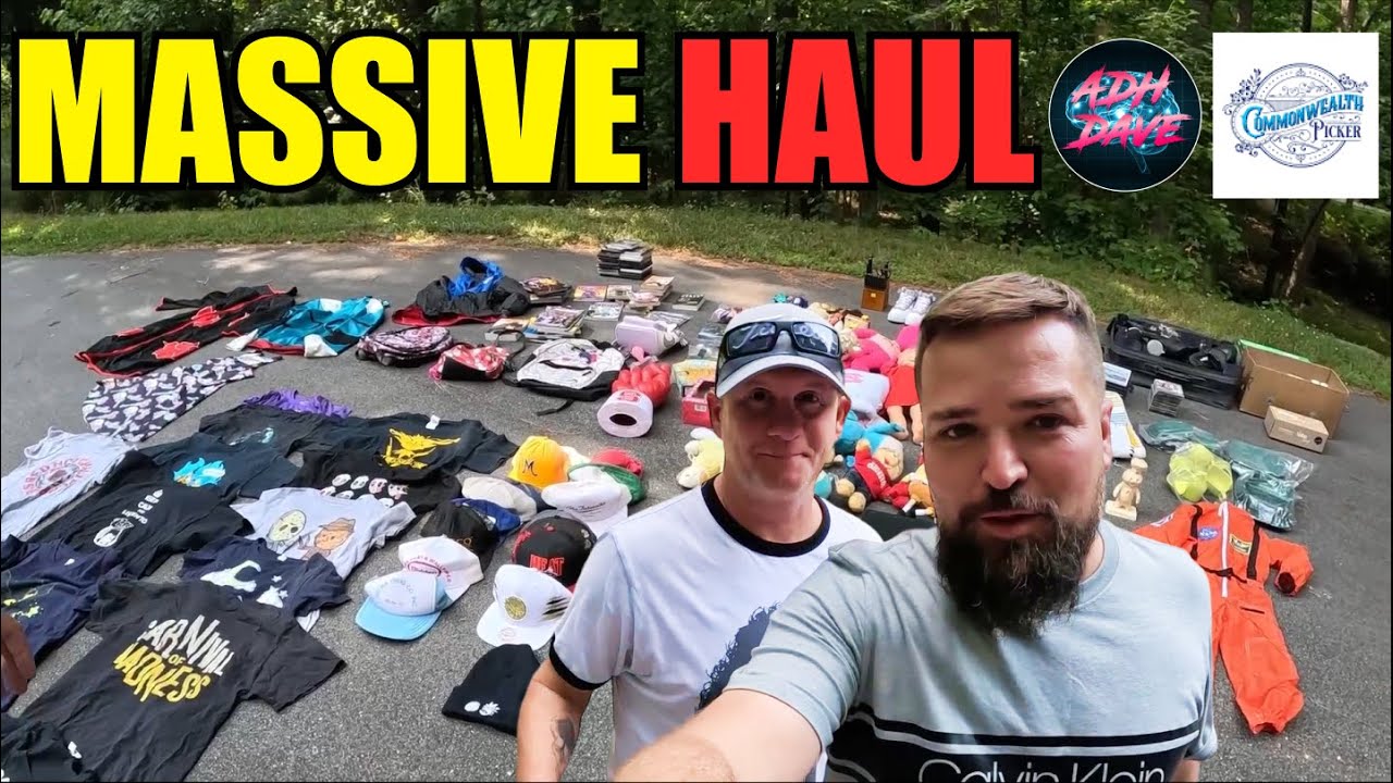 The Commonwealth Picker & I scored big at these garage sales!