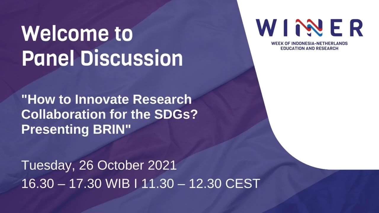 How to Innovate Research Collaboration for the SDGs Presenting BRIN