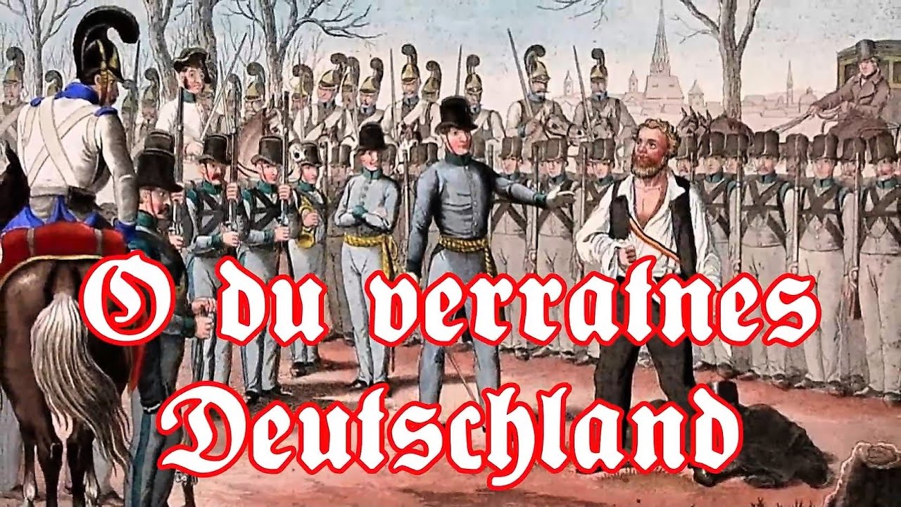 O du verratenes Deutschland (Robert Blum Lied) - German Freedom Song + English Translation