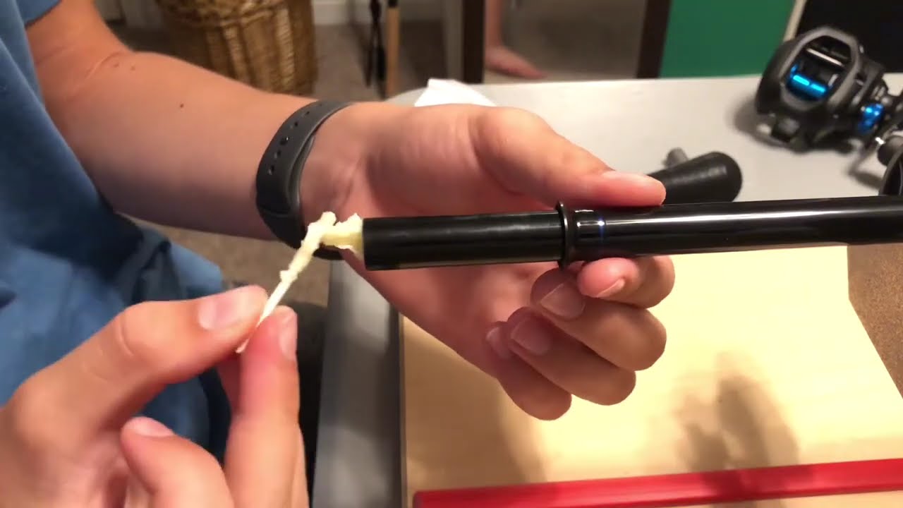 ROD BUILDING: How I balance my fishing rods!
