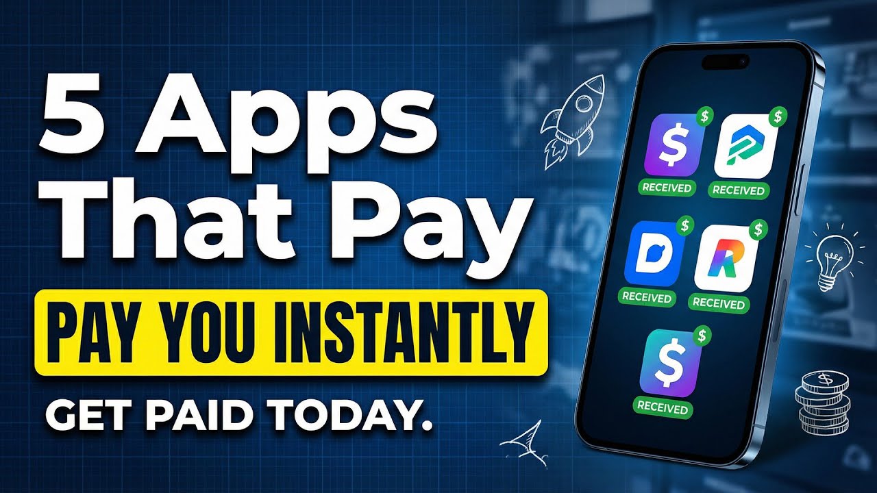 5 Apps That Pay You Instantly