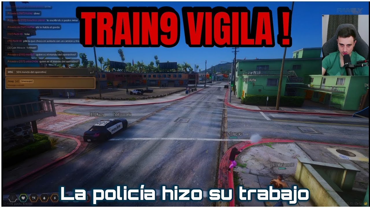 TRAIN9 SPECTEA LOS CHABELOS VS LA PURPLE ICE || FAMILY RP