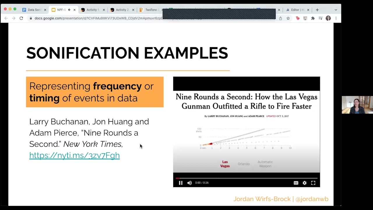 Data Sonification: &lsquo;Charts&rsquo; for Radio?