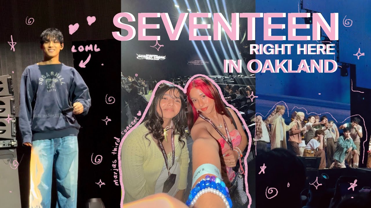 [CARAT VLOG] seventeen right here oakland d-1 vip concert vlog