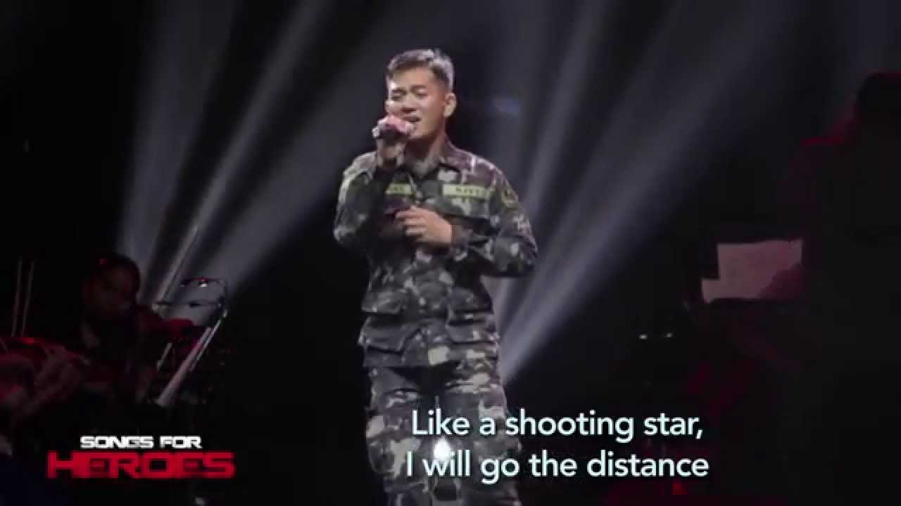 Go the Distance - Roger Bart (AFP Combo and PO3 Lorly Diatras' performance on Songs For Heroes 1)