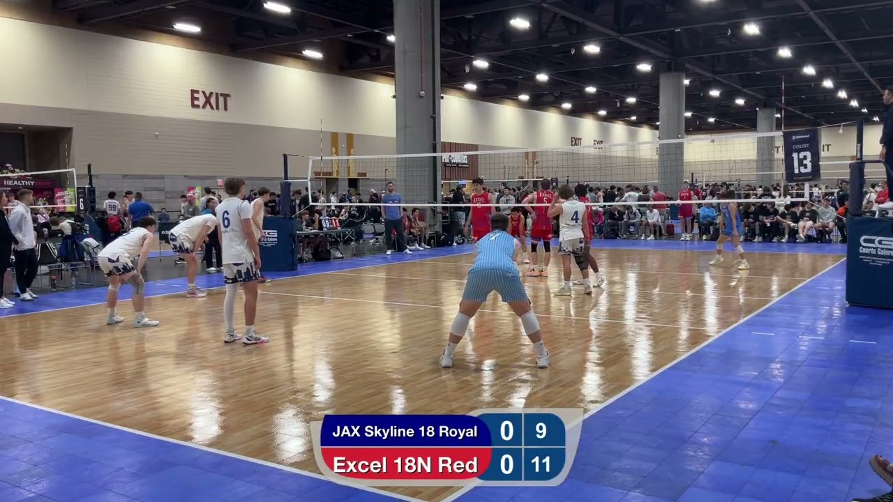 JAX SKYLINE 18 BOYS ROYAL vs ECXEL 18N RED at 2026 Mizuno Southwest Boys Classic Day 1
