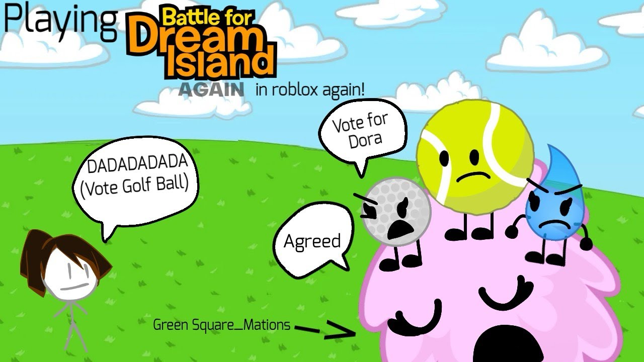 Playing BFDIA in Roblox Again (I got a Puffball Skin)