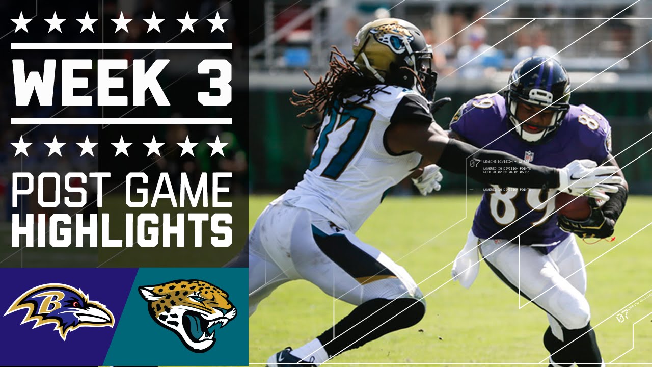 Ravens vs. Jaguars | NFL Week 3 Game Highlights