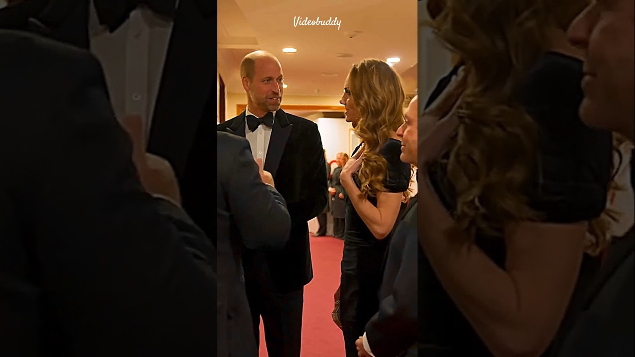 Кейт Миддлтон и принц Уильям эффектно появились на красной дорожке🔥