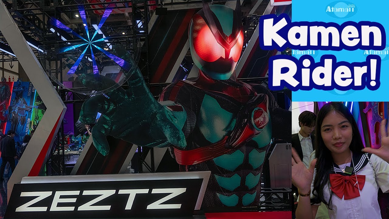 Kamen Rider Zeztz Toys на Токийской ярмарке игрушек 2025!