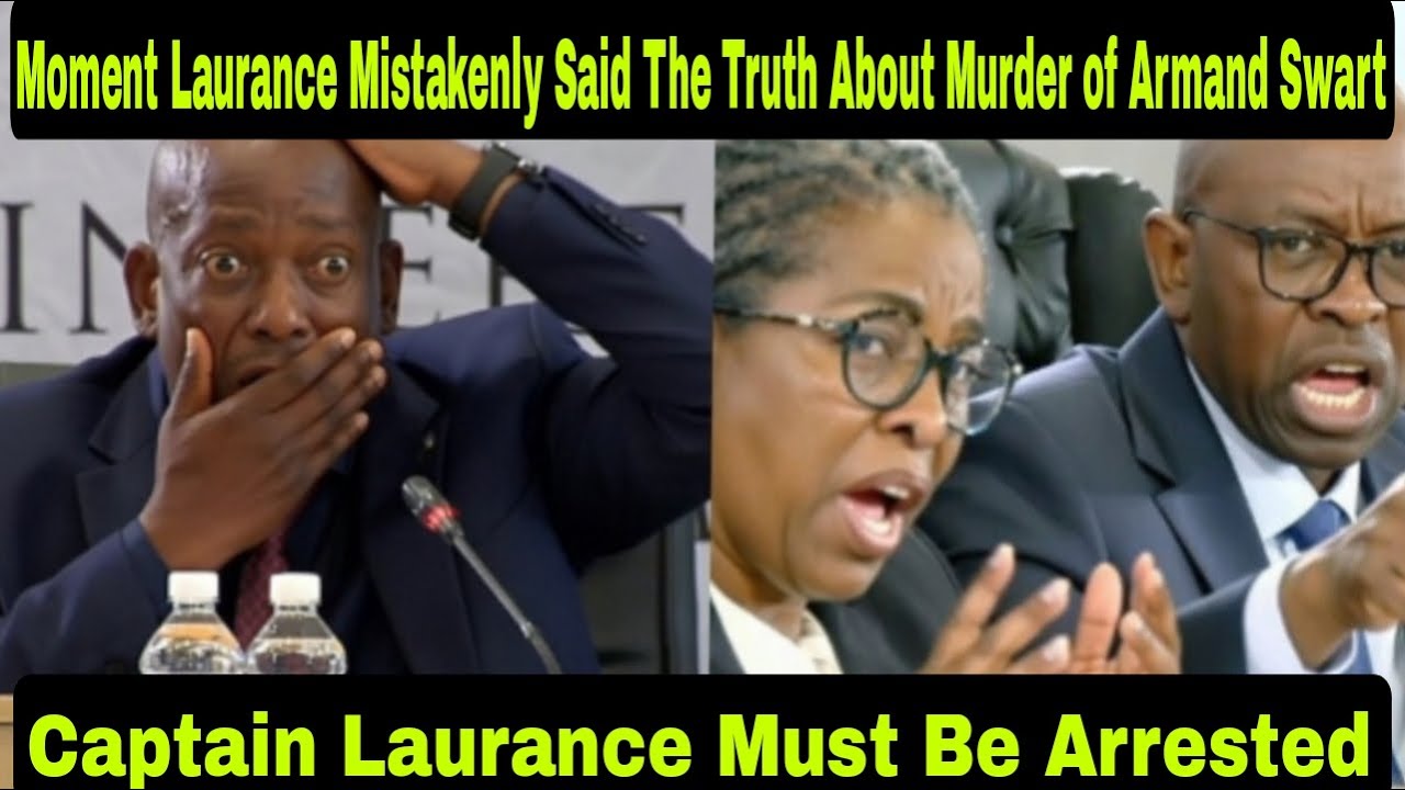 Moment Laurance Mistakenly Said The Truth About Murder of Armand Swart at The Madlanga Commission