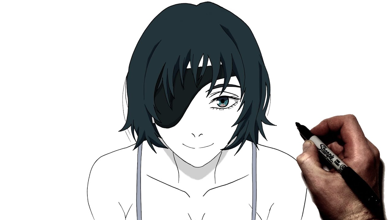 How To Draw Himeno | Step By Step | Chainsaw Man