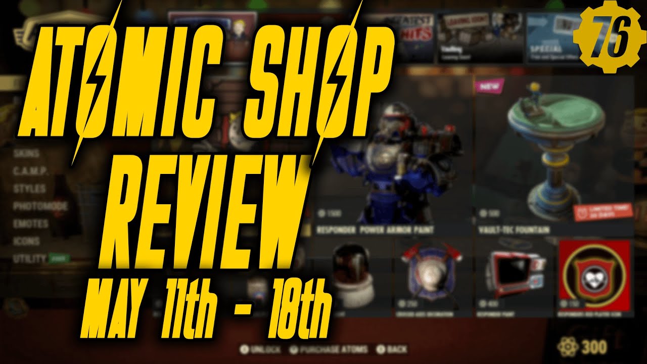 Fallout 76 Atomic Shop Update | May 11th - 18th 2021