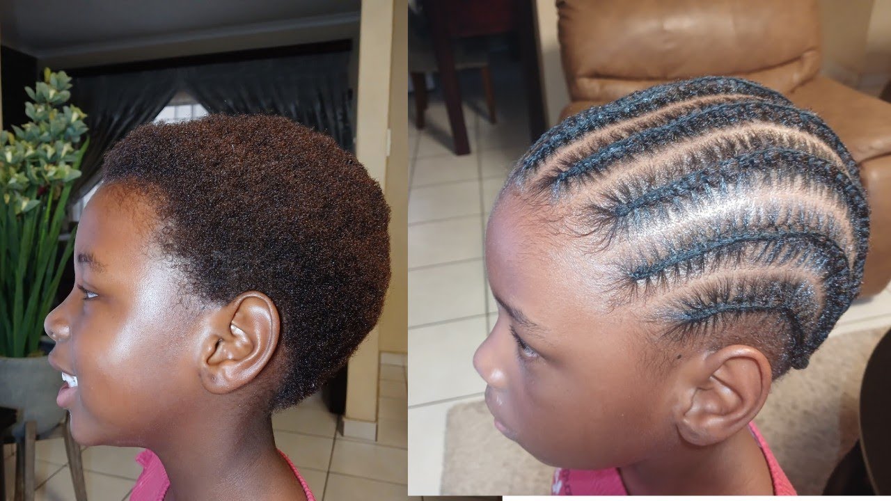 Step-By-Step: Needle and Thread Cornrows Tutorial