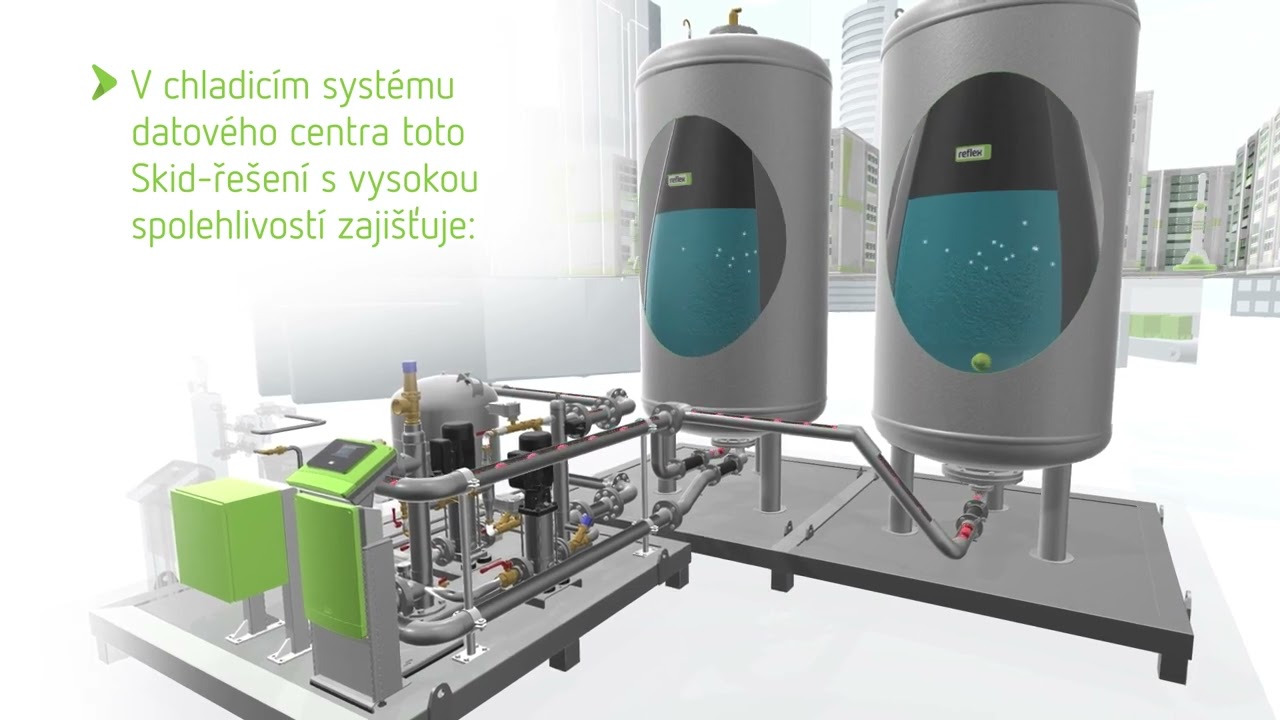 Prefabrikované kompletní řešení  moduly Skid od společnosti Reflex - CZ