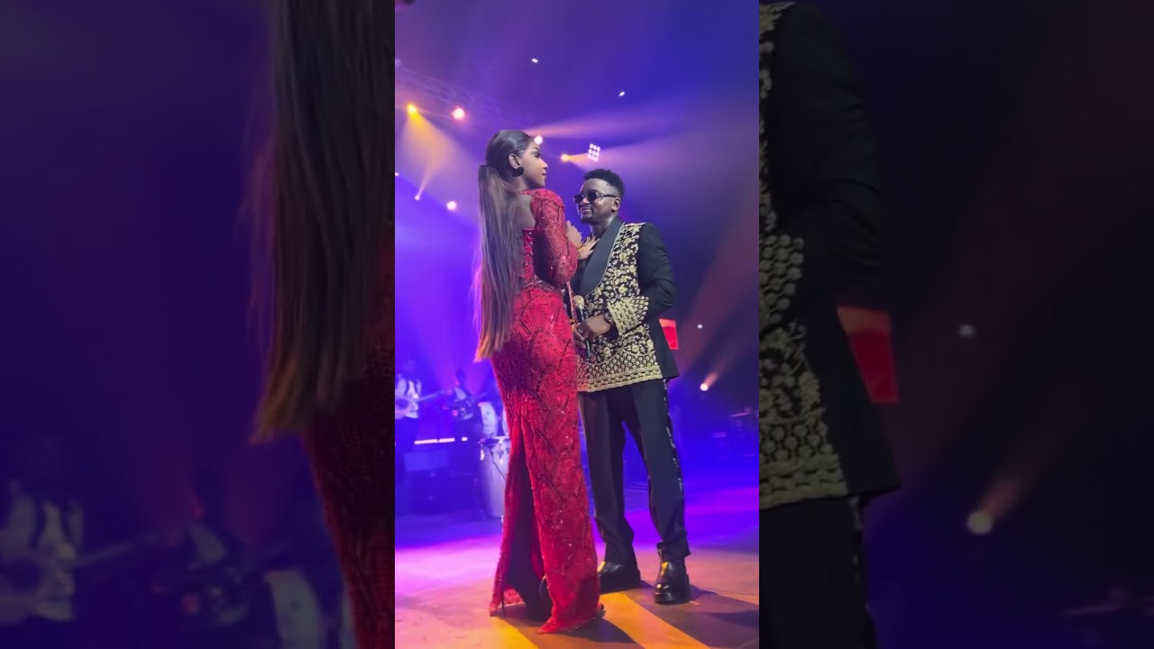 AZAYA ET BINTA DIABATÉ DU MALI LORS DE SON MEGA CONCERT ARENA GRAND PARIS 