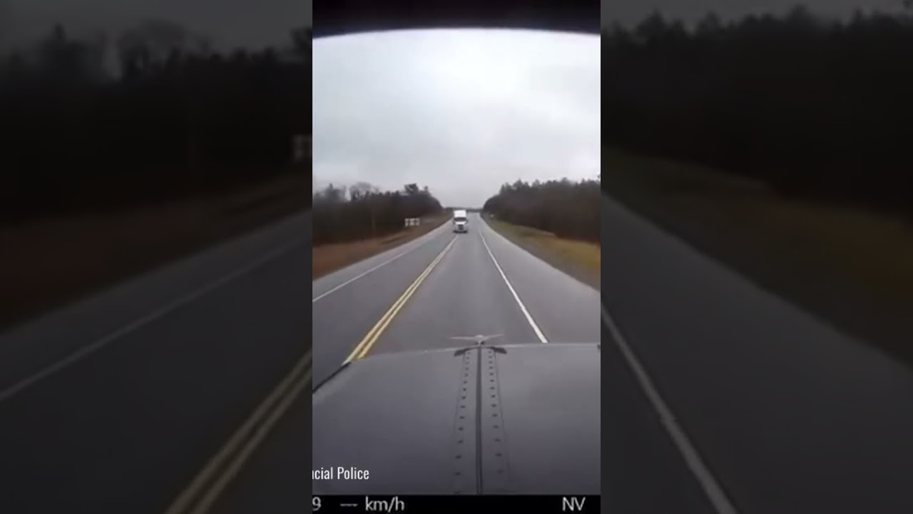 Near head-on collision on Hwy. 17