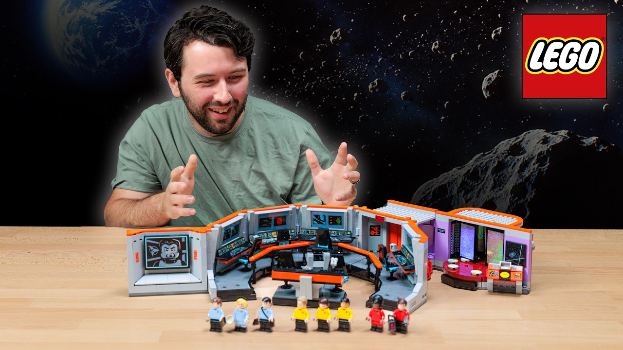 Обзор LEGO Star Trek: Мостик U.S.S. Enterprise | Набор 11385