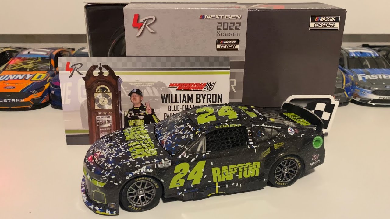 William Byron 2022 Martinsville Win 1/24 Diecast Review