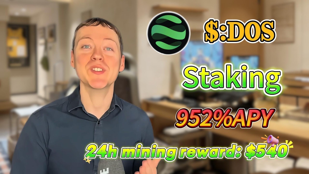 💰 Beginner's Guide to Staking DOS for 930%+ Yield Opportunities
