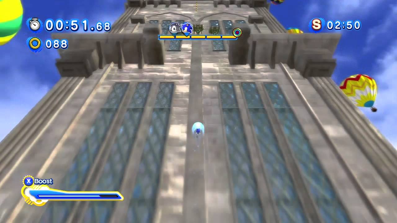 Sonic Generations (360) - Rooftop Run: Act 2: 