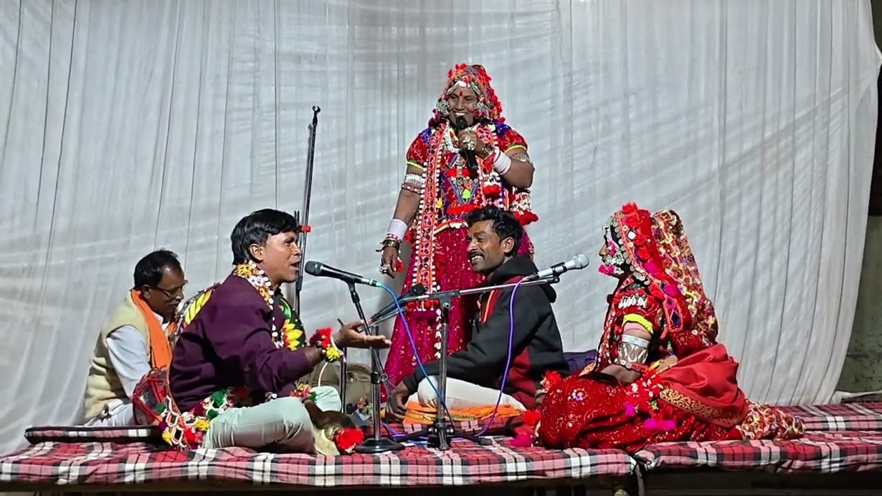 कांताबाई  चव्हाण VS ह.भ.प. संतोष महाराज बंजारा भजन,  मोरझिरा जिला बुरहानपुर म.प्#banjara#bhajan  
