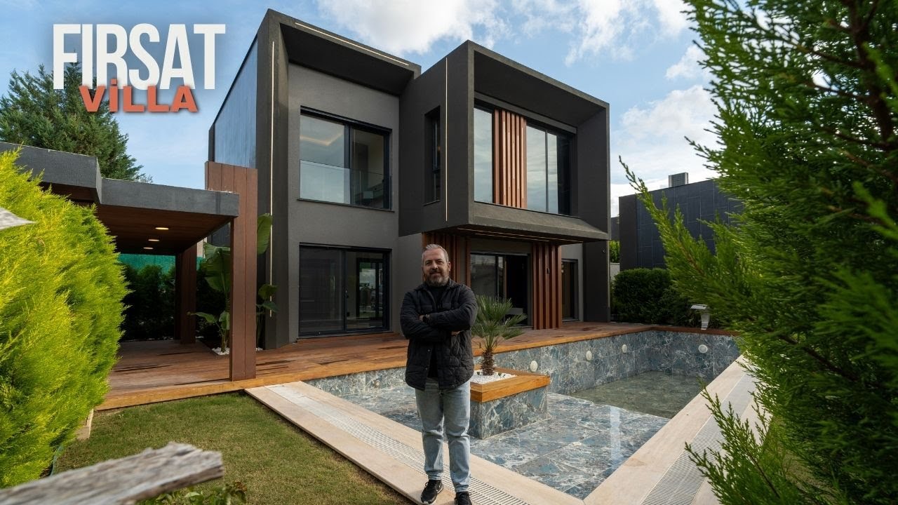Kuşadası Karaova'da Fırsat+ Villa.. Muhteşem Mimari ve Dolu Özellikleriyle Satılık Villa Turu #186