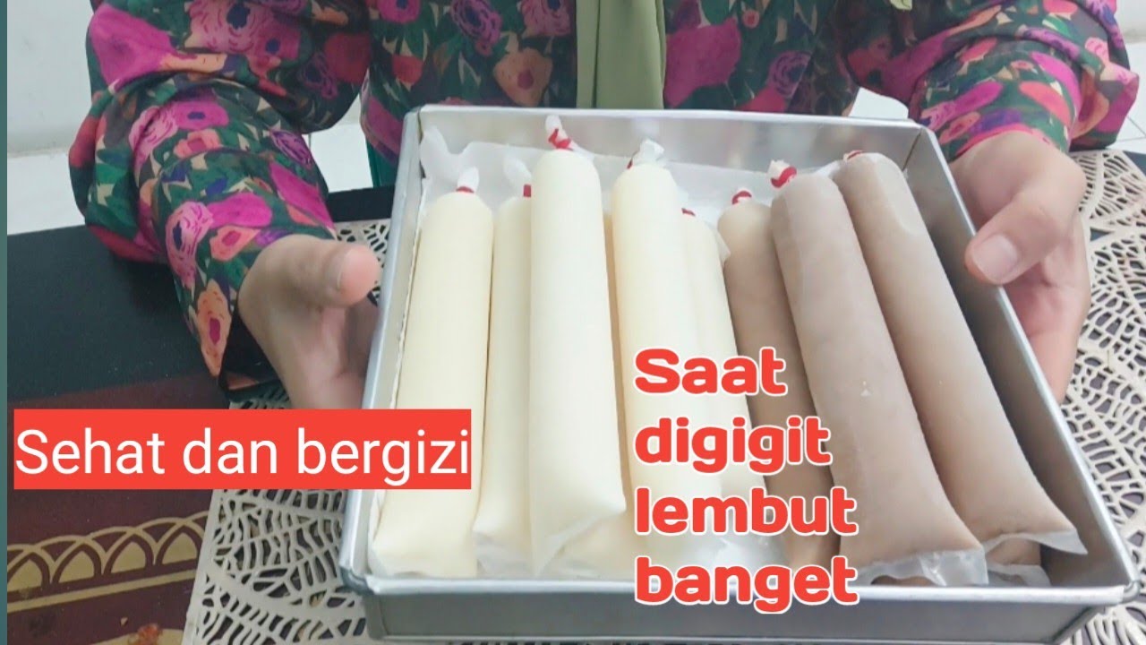 Resep Es Lilin Susu ||  Sehat Untuk Anak-anak