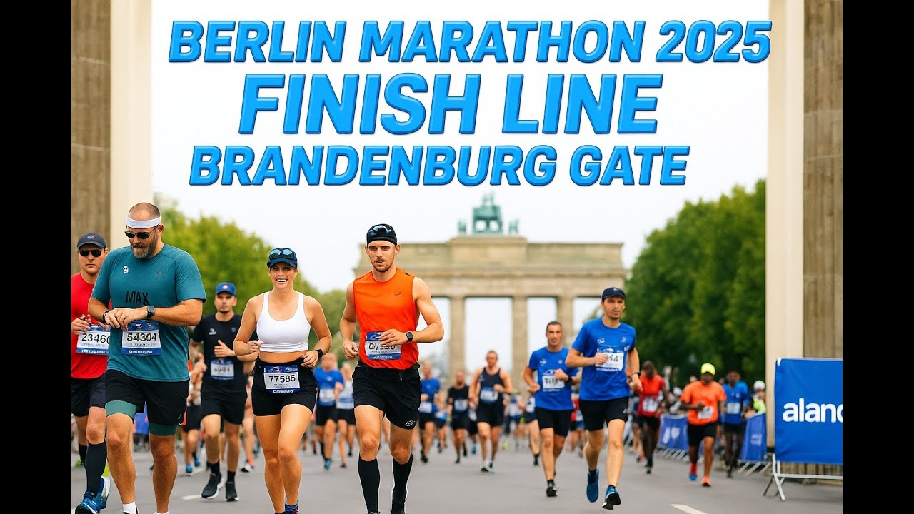 Did you run the Berlin Marathon 2025? | You might be in this video | Brandenburg Gate