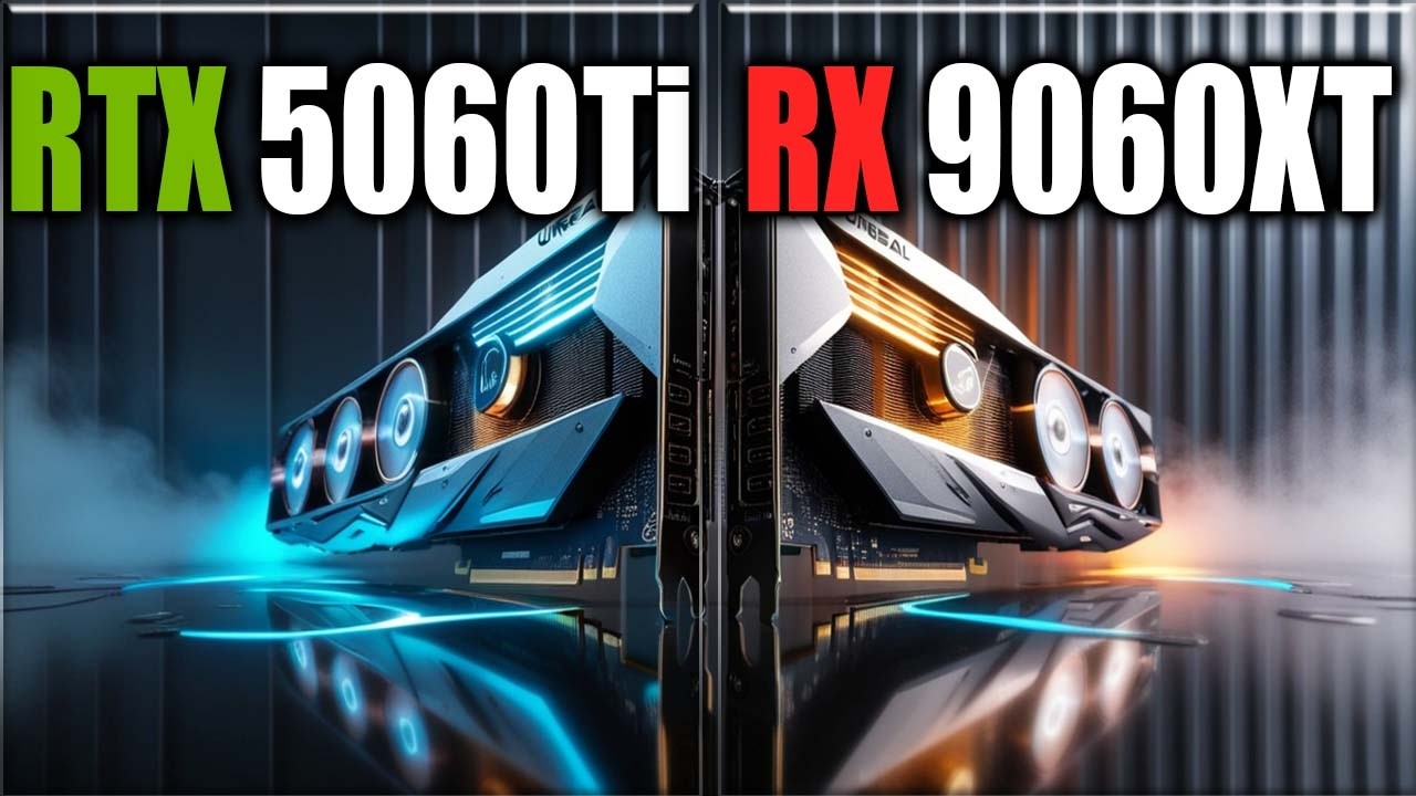 5060 Ti vs 9060 XT Benchmarks - Tested in 20 Games