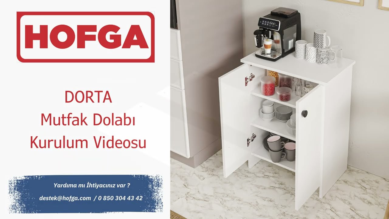 Dorta Mutfak Dolabı Kurulum Videosu