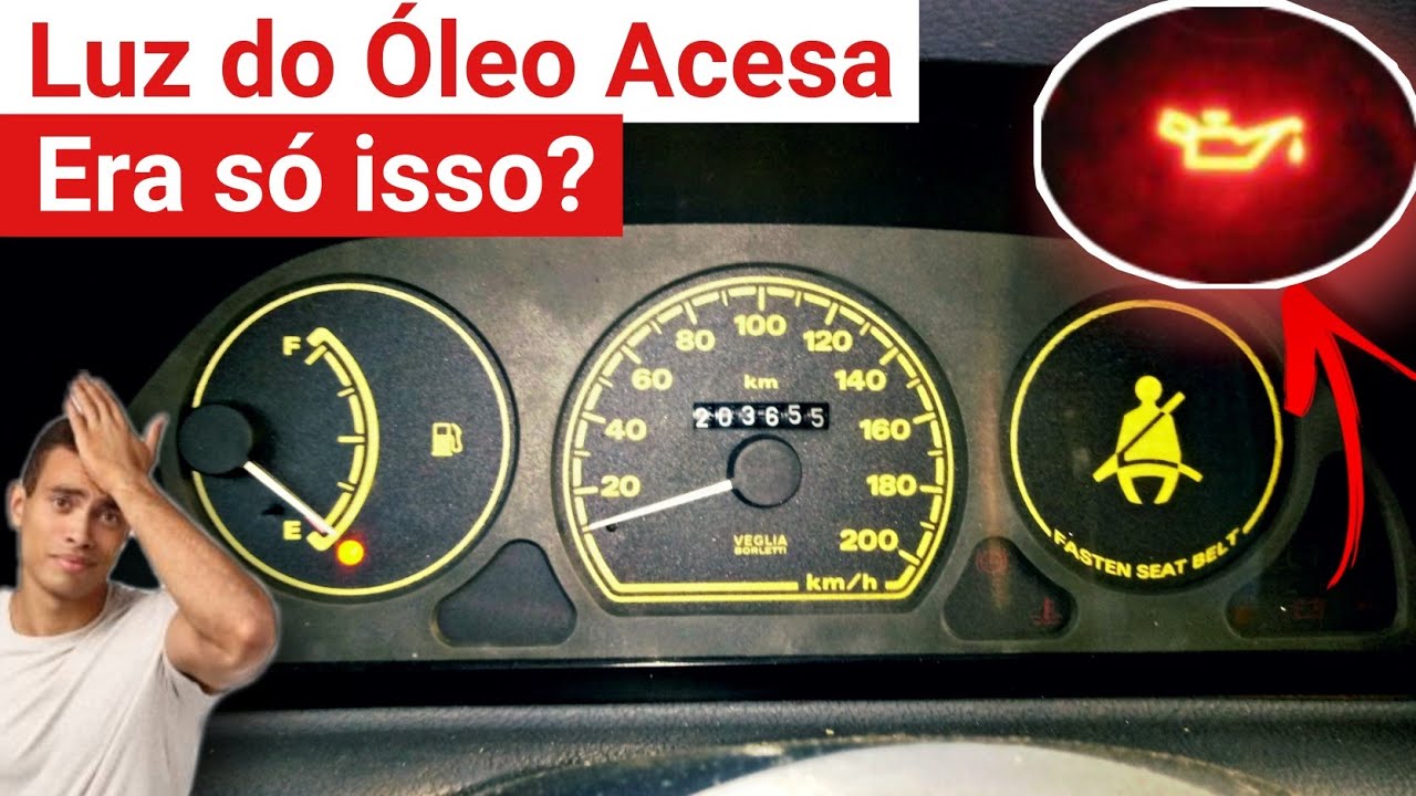 LUZ DO ÓLEO PISCANDO NO PAINEL DO FIAT PALIO: RESOLVIDO! | Autos & Dicas #75