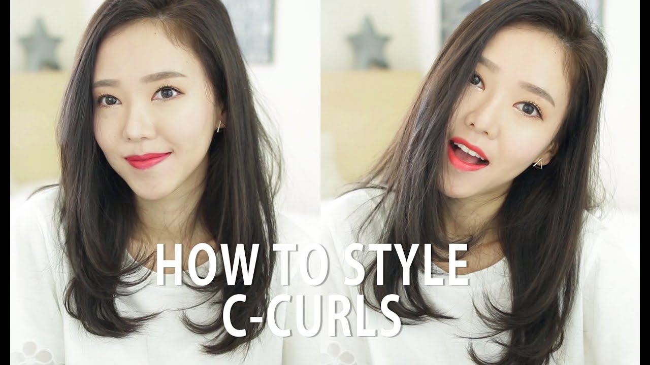 [한글자막] How I Style My Hair with C-Curls ♥ 헤어 스타일링 C컬!