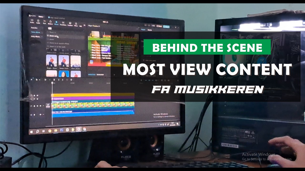 Behind the Scene Most View Content FAMusikKeren