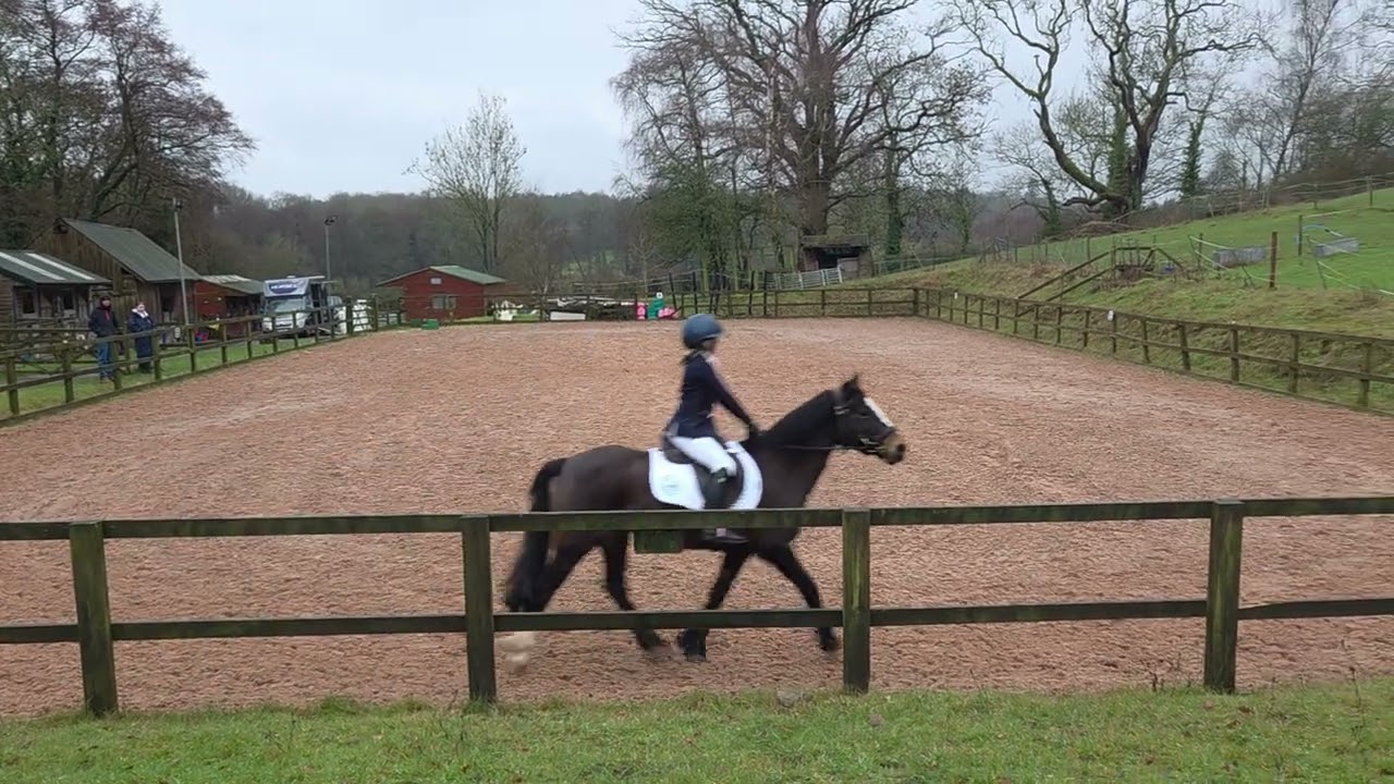 Florence on Tia - NSEA pop up dressage February 2026 Class 1a